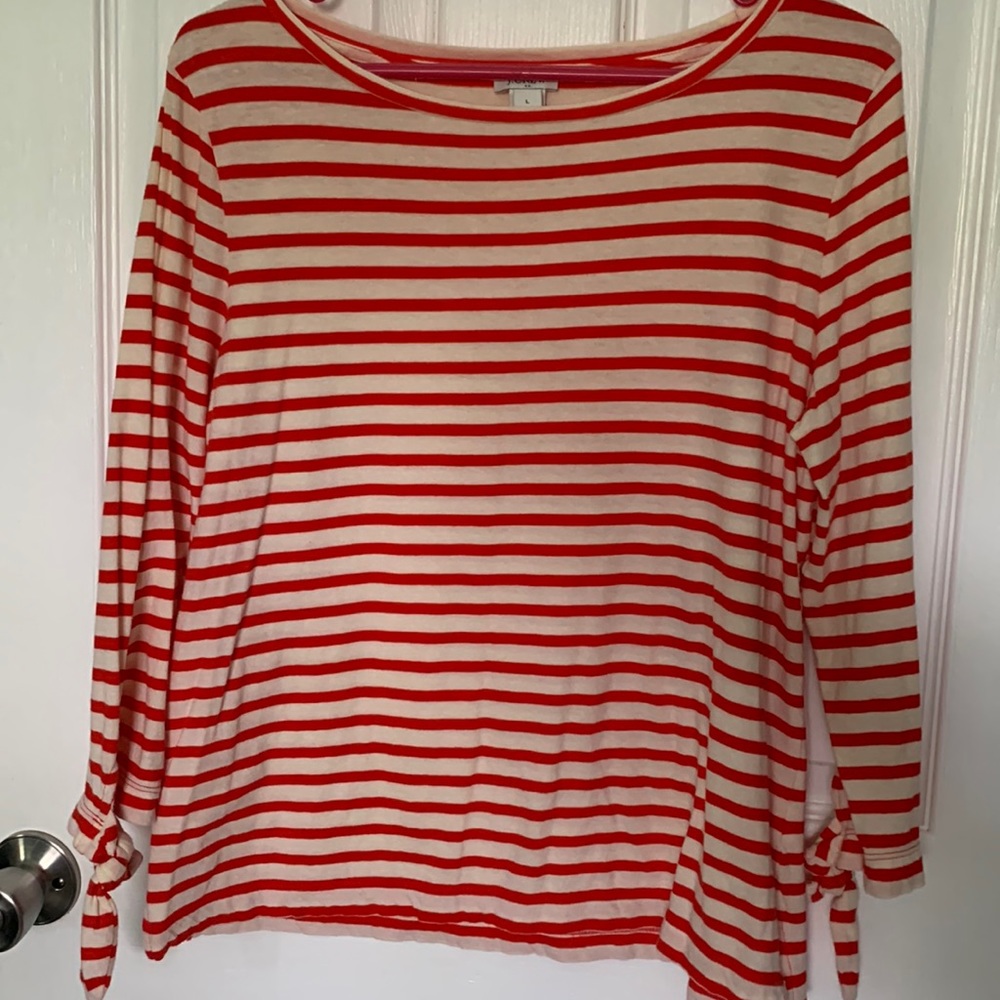 J.Crew 3/4 sleeve top